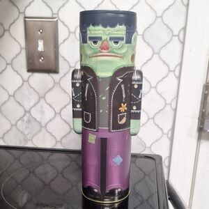 Source Unknown Frankenstein Monster Kitchen Canister Approx 11 1/2 Inches